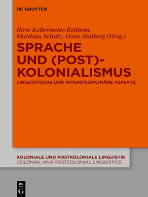 cover image of Sprache und (Post)Kolonialismus